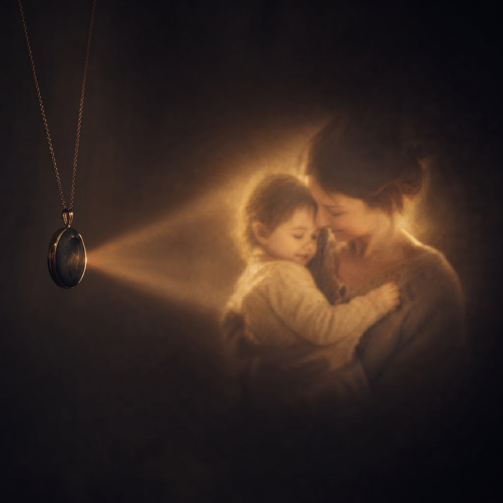 How a Photo Projection Necklace Works