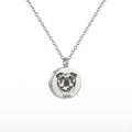 Personalized Engraved Pet Portrait Urn Necklace - Silver